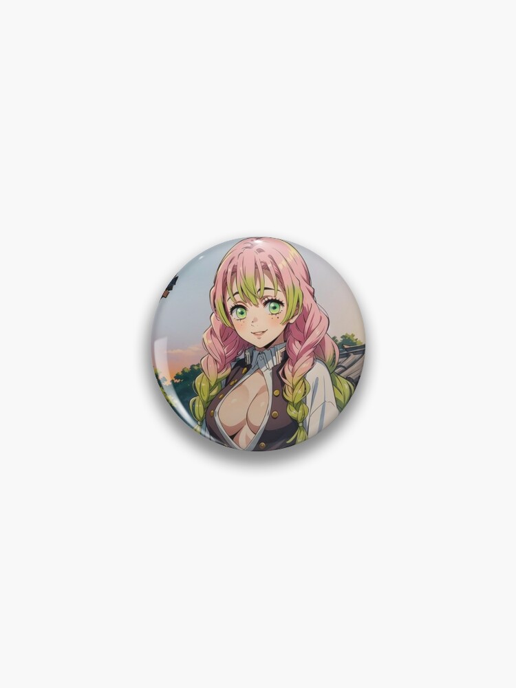 Store ✧.* Lewd Demon Slayer Mitsuri Love Pillar Enamel Pin ✧.*