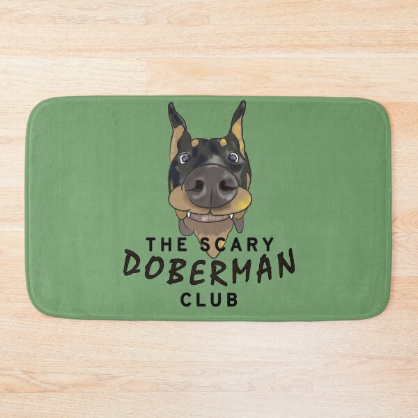 Item preview, Scary Doberman Club Drawing II - Funny Dogs designed and sold by ViewerEqualsPhoton.