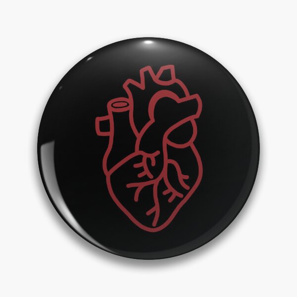 Item preview, Open heart in red designed and sold by AmanitaMX.