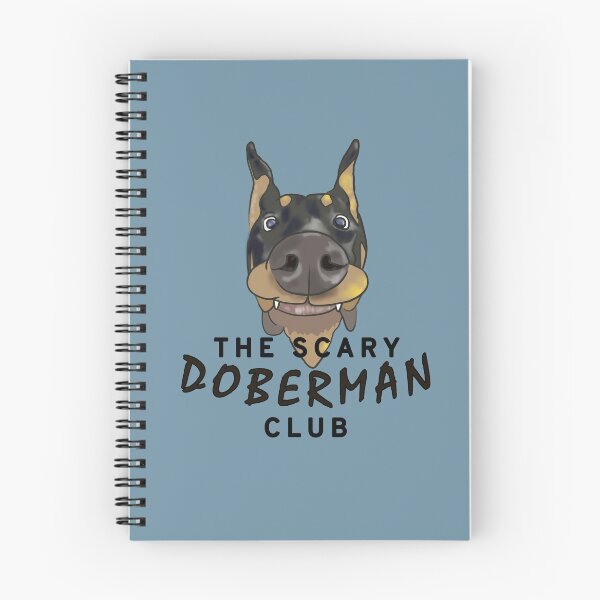 Item preview, Scary Doberman Club Drawing II - Funny Dogs designed and sold by ViewerEqualsPhoton.