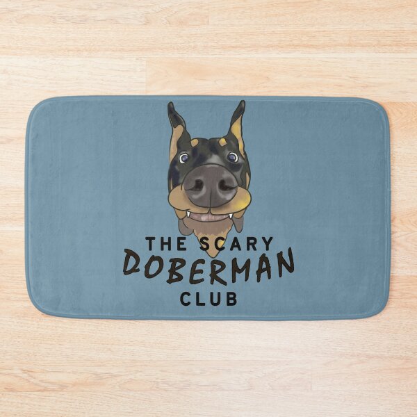 Item preview, Scary Doberman Club Drawing II - Funny Dogs designed and sold by ViewerEqualsPhoton.