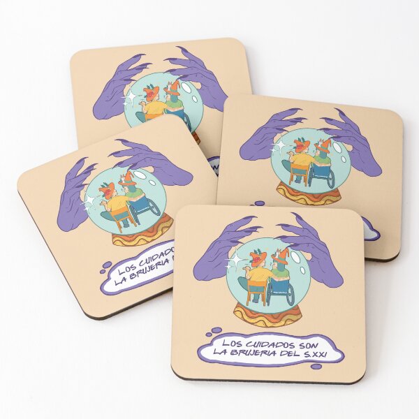 Item preview, Care is the witchcraft of the s. XXI - Beige background designed and sold by Hecate Kamikaze.