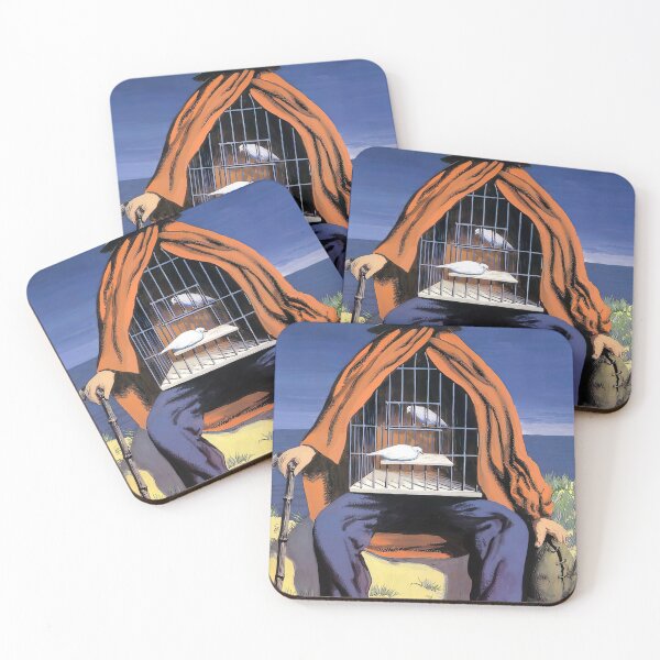 Item preview, rené magritte Merging Lightness and Symbolism art and gift for sales designed and sold by EditorArt.