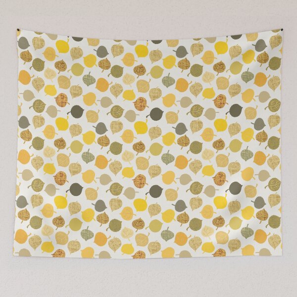 Item preview, Scattered Birch Leaves designed and sold by Christine Philbrick.