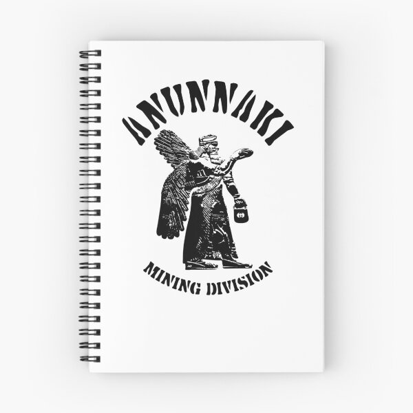 Item preview, ANUNNAKI. DIVISIÓN MINERA. BLANCO NEGRO. designed and sold by 5hertz.