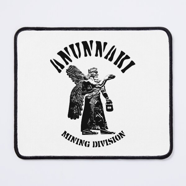 Item preview, ANUNNAKI. MINING DIVISION. BLACK/WHITE. designed and sold by 5hertz.