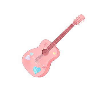 "Taylor Swift's Lover guitar" Sticker for Sale by HoneyStarsD | Redbubble