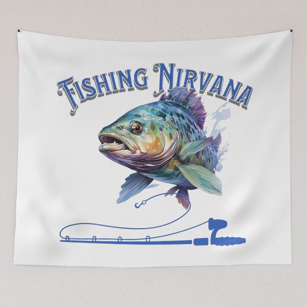 Item preview, Fishing Nirvana designed and sold by ajsloan.