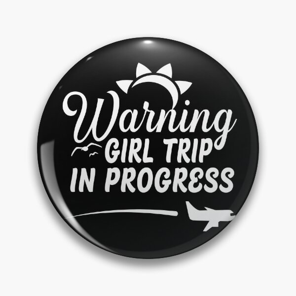 Item preview, Funny Vacay Mode Quote Warning Girl Trip In Progress cool Holiday Summer Vacation Girl Trip For My Best Friend designed and sold by saadabs.