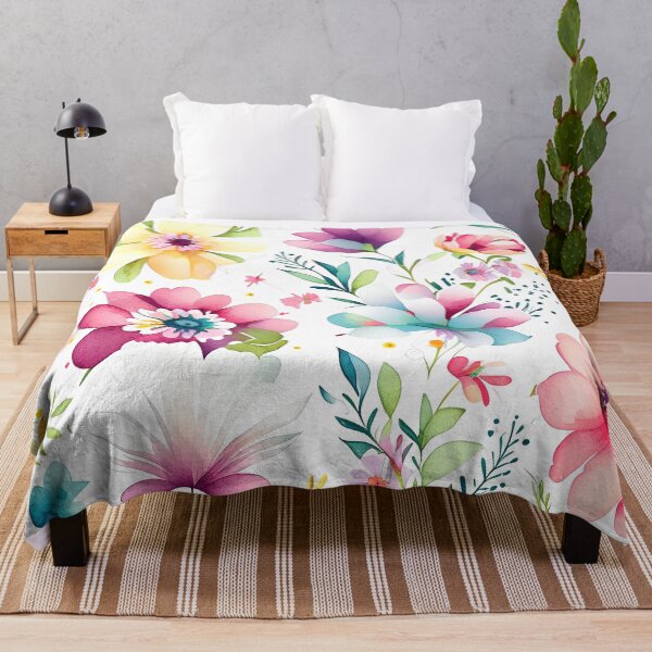 Item preview, Blooming Dreamscape A Whimsical Journey in Watercolor designed and sold by hmadan.
