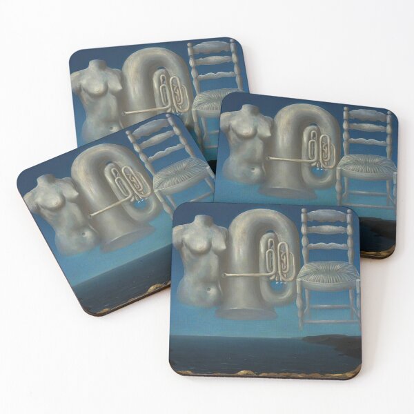 Item preview, rené magritte Merging Lightness and Symbolism art and gift for sales designed and sold by EditorArt.