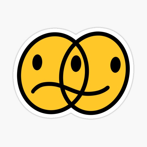 Mixed Emotions Stickers for Sale | Redbubble
