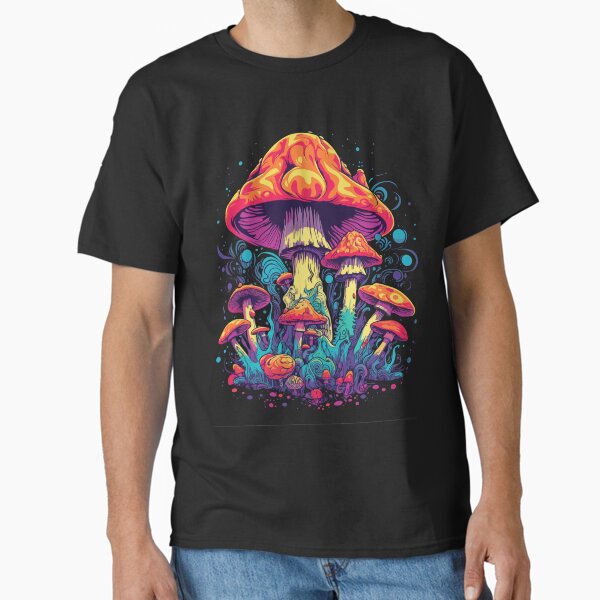 Item preview, Psychedelic Fungi Fantasia: Vibrant Mushroom Design Collection designed and sold by KaonDesign.