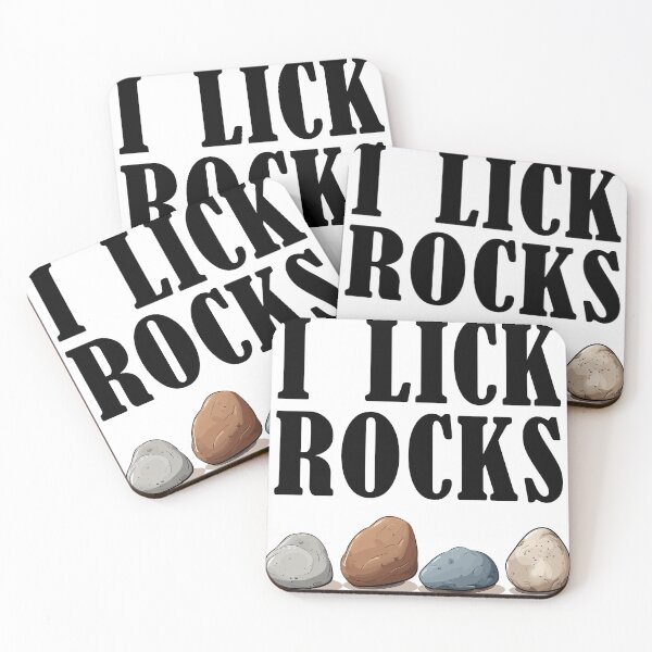 Item preview, I Lick Rocks T-Shirt - Funny Geology Enthusiast Design for Rock Collectors designed and sold by Lumalees.