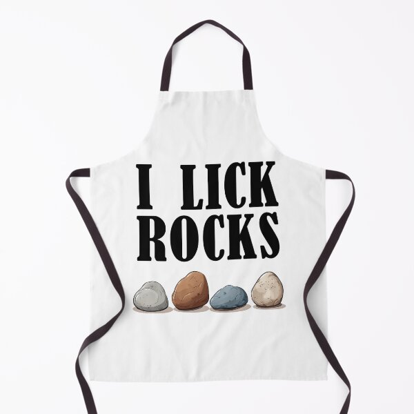 Artikelvorschau, I Lick Rocks T-Shirt - Funny Geology Enthusiast Design for Rock Collectors entworfen und verkauft von Lumalees.