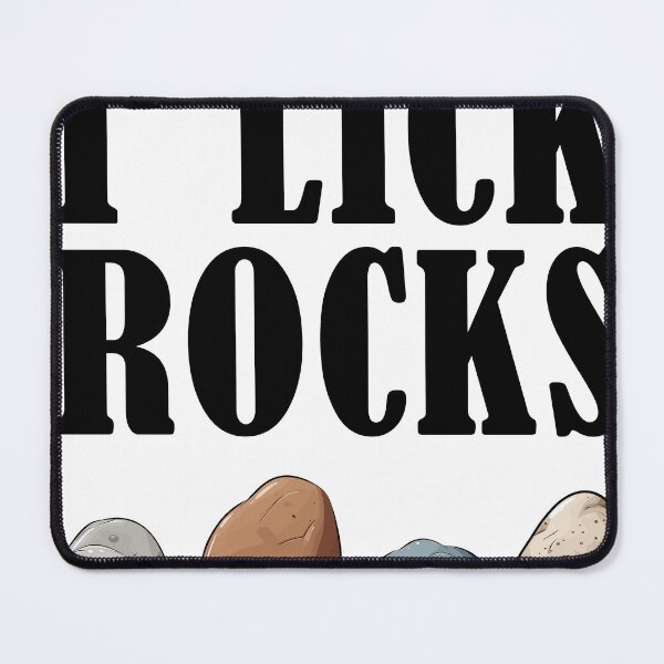Item preview, I Lick Rocks T-Shirt - Funny Geology Enthusiast Design for Rock Collectors designed and sold by Lumalees.