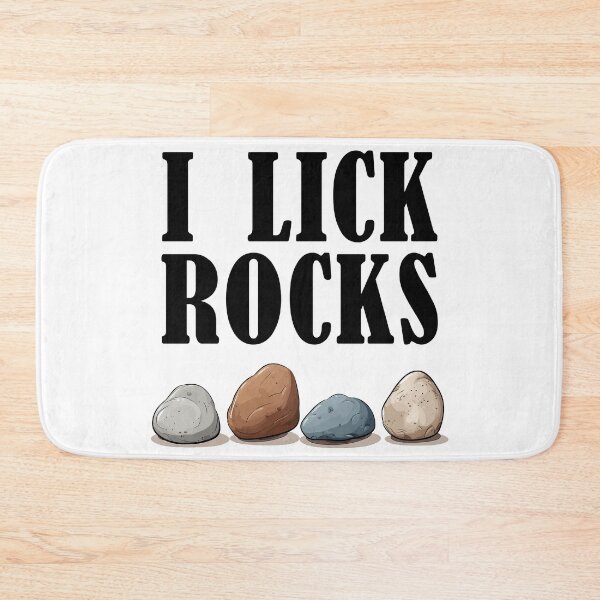 Item preview, I Lick Rocks T-Shirt - Funny Geology Enthusiast Design for Rock Collectors designed and sold by Lumalees.