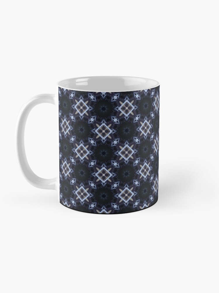 Thumbnail 3 of 6, Coffee Mug, Abysmal Blue Vortex designed and sold by OchreLight.