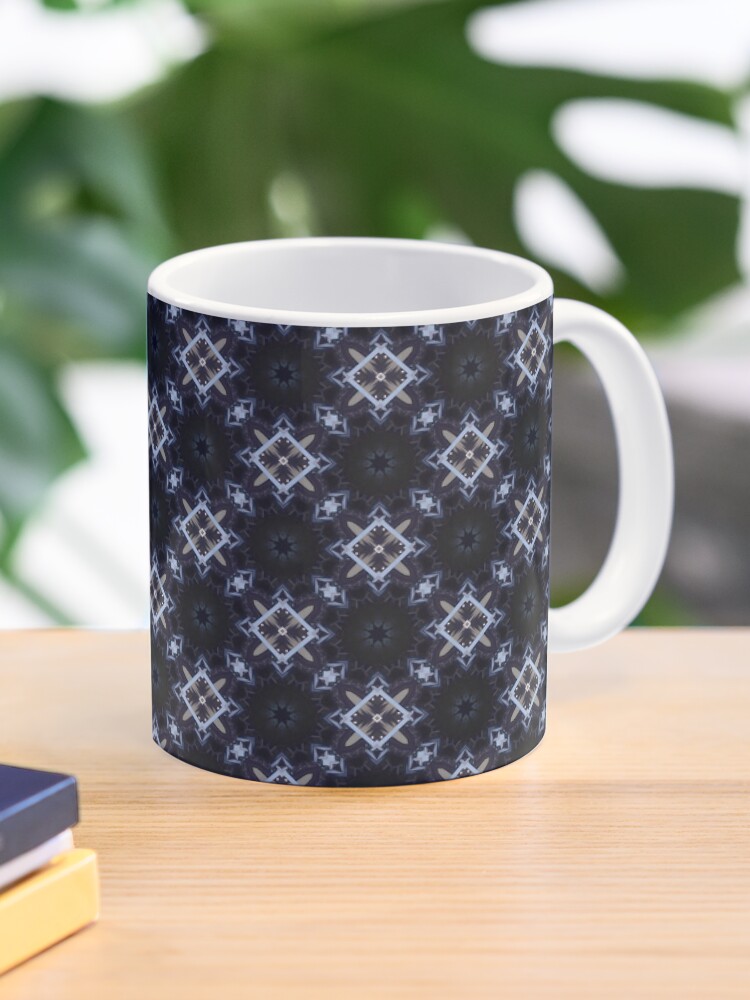 Thumbnail 1 of 6, Coffee Mug, Abysmal Blue Vortex designed and sold by OchreLight.