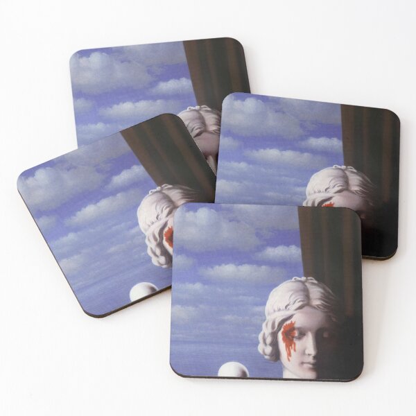 Item preview, rené magritte Merging Lightness and Symbolism art and gift for sales designed and sold by EditorArt.