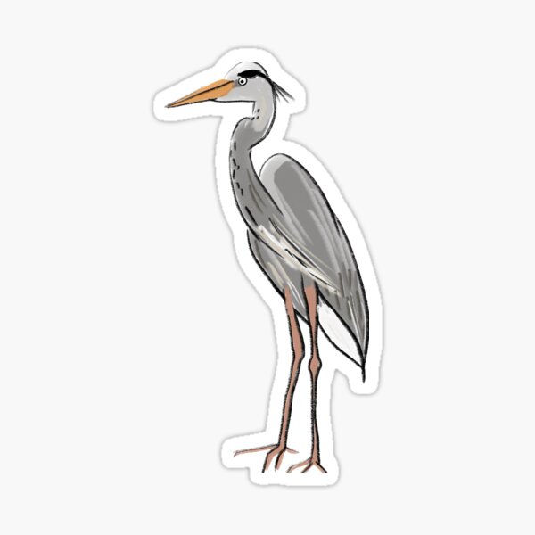 Item preview, Great Blue Heron designed and sold by girlinwhiteglasses.