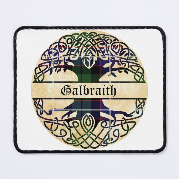 Item preview, Galbraith Tree of Life Clan Scottish Surname tartan designed and sold by BagTown Clans.