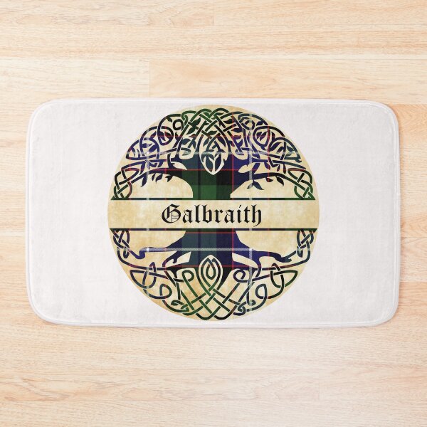 Item preview, Galbraith Tree of Life Clan Scottish Surname tartan designed and sold by BagTown Clans.