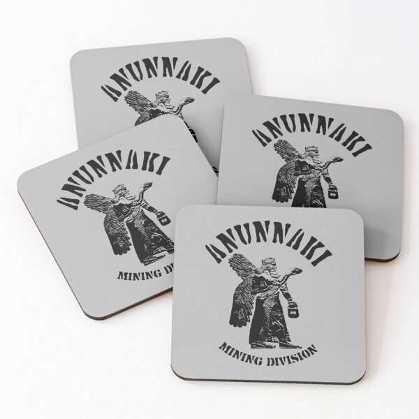 Item preview, ANUNNAKI.  MINING DIVISION. BLACK/GREY designed and sold by 5hertz.