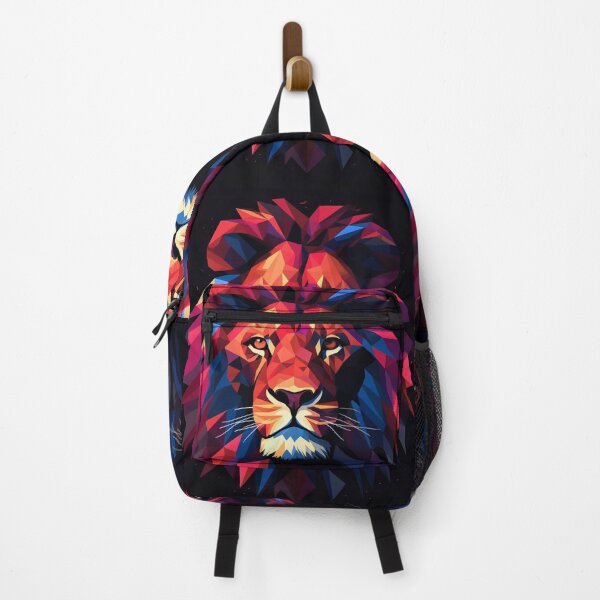 Item preview, Whimsical Lion Silhouette designed and sold by PrintifyWorld.