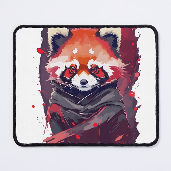 Item preview, panda rojo lindo ninja designed and sold by JapKo.