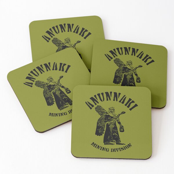 Item preview, ANUNNAKI. MINING DIVISION. BLACK/GREEN designed and sold by 5hertz.