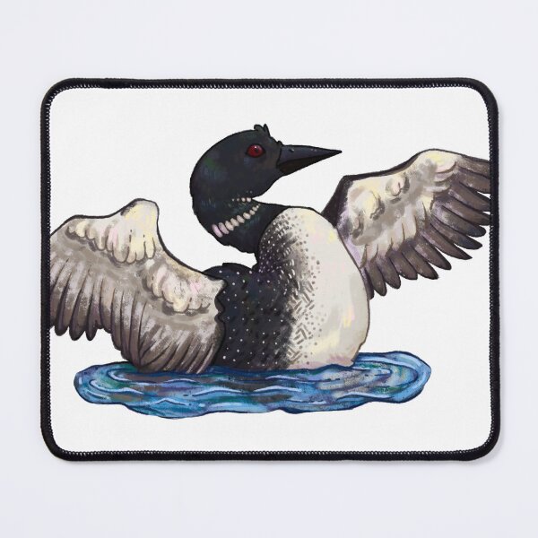 Item preview, Loon Sticker designed and sold by HoneyBrieeeArt.
