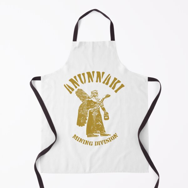 Item preview, ANUNNAKI. MINING DIVISION. GOLDISH/WHITE designed and sold by 5hertz.