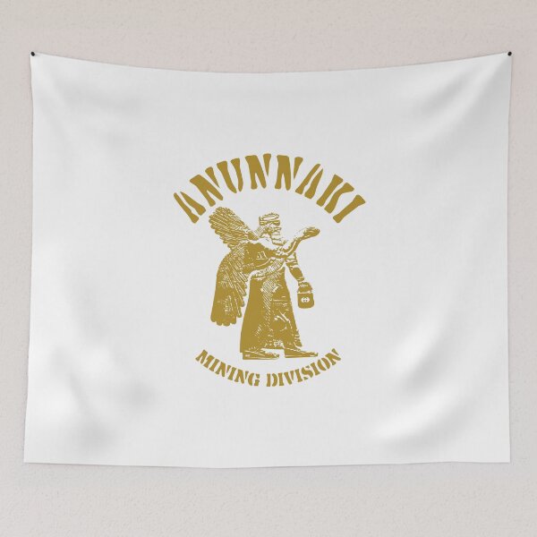 Item preview, ANUNNAKI. DIVISIÓN MINERA. DORADO/BLANCO designed and sold by 5hertz.