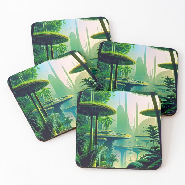 Item preview, Psychedelic Cyberpunk Alien Dreamscapes 116 designed and sold by Benito Del Ray.
