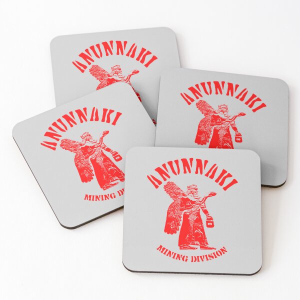 Item preview, ANUNNAKI. MINING DIVISION. RED/GREY. designed and sold by 5hertz.