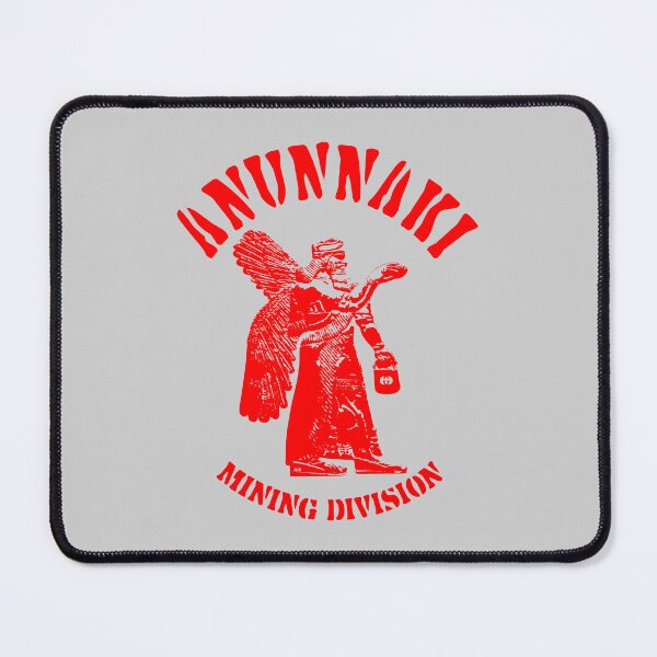 Item preview, ANUNNAKI. MINING DIVISION. RED/GREY. designed and sold by 5hertz.