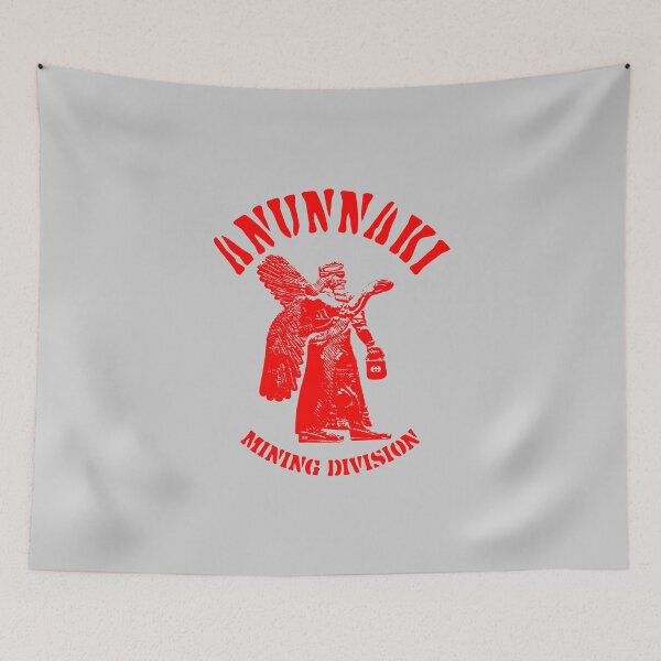 Item preview, ANUNNAKI. DIVISIÓN MINERA. ROJO/GRIS. designed and sold by 5hertz.