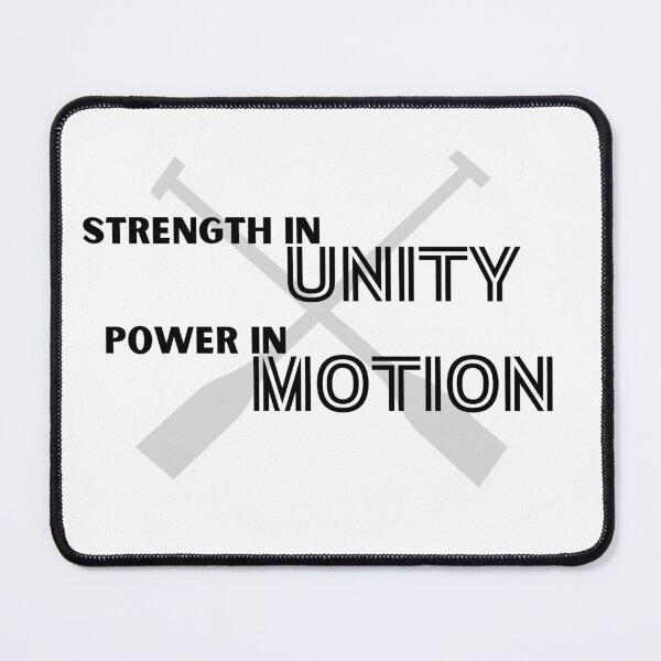 Item preview, Strength In Unity Power In Motion | Rowing designed and sold by ThreadMummy.