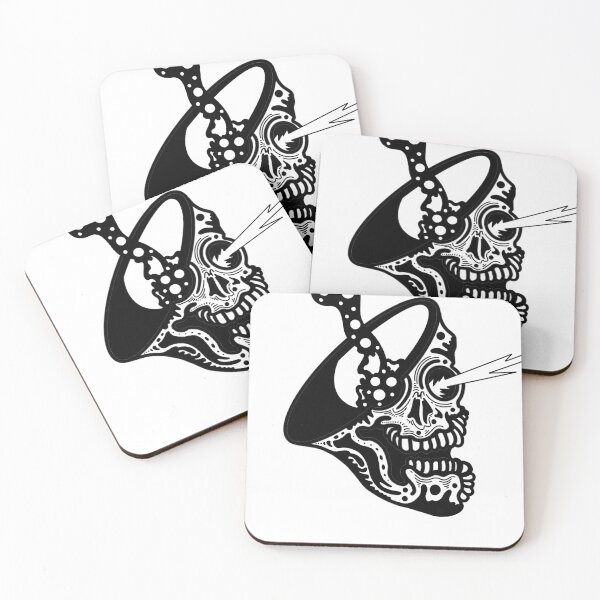 Item preview, Flowing energy skull designed and sold by brycestaton.