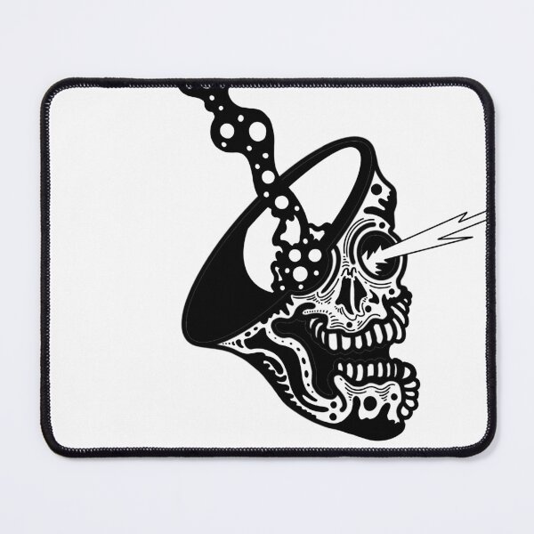 Item preview, Flowing energy skull designed and sold by brycestaton.