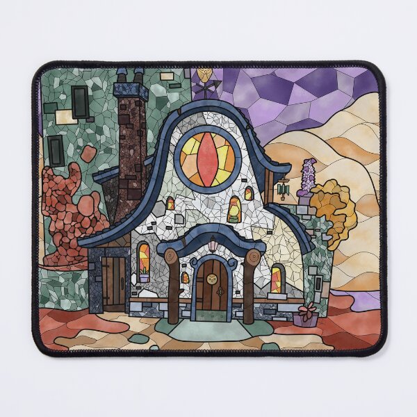 Item preview, Owl House Stained Glass designed and sold by GhostLight Illustrations.