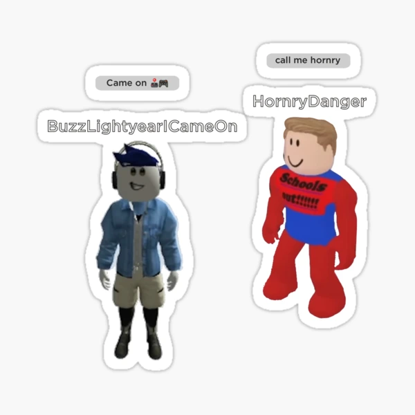 Hornry and Buzz Sticker for Sale by RJMedia