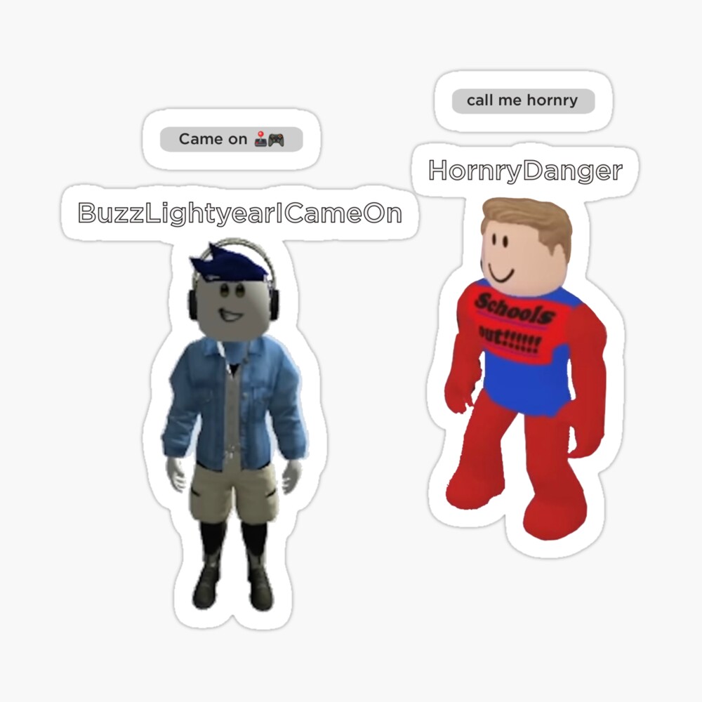 Hornry and Buzz Sticker for Sale by RJMedia | Redbubble