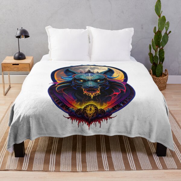 Item preview, Mystic Wolf Full Moon A3 designed and sold by WalaceCamargo.