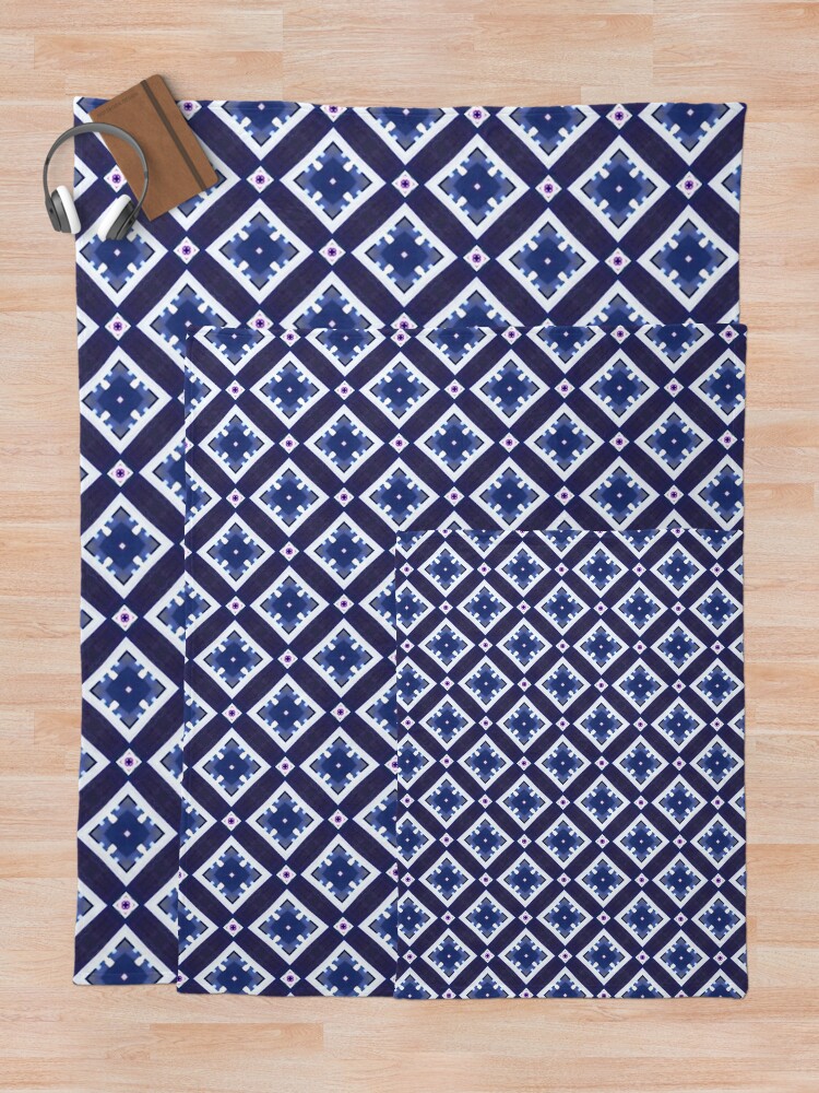 Thumbnail 5 of 6, Throw Blanket, Blue Dream designed and sold by OchreLight.