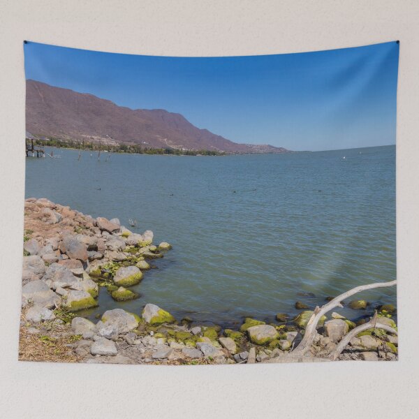 Item preview, Lake Chapala and Mountains, Mexico designed and sold by SafariByMarisa.