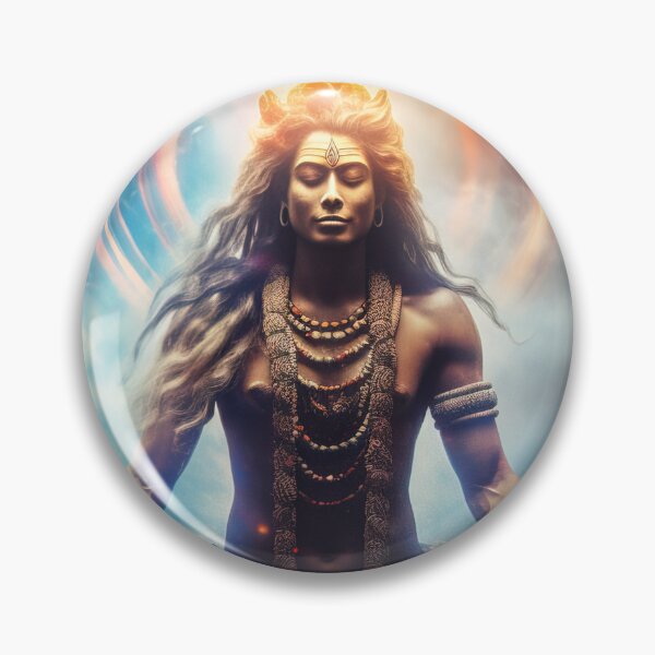 Item preview, "Divine Reflection: Lord Shiva designed and sold by dharmatography.