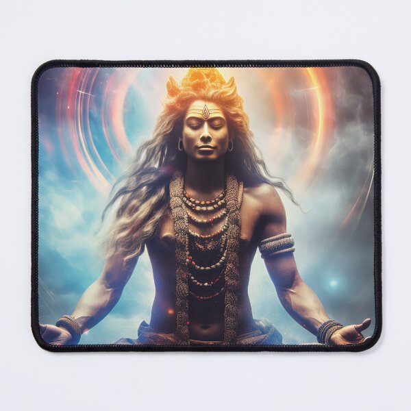 Item preview, "Divine Reflection: Lord Shiva designed and sold by dharmatography.