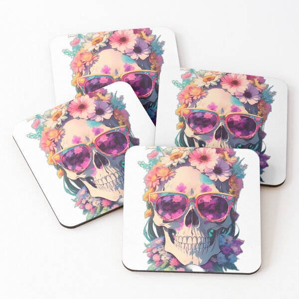 Item preview, Dead Skull with Sunglasses designed and sold by JapKo.